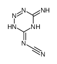 (6-amino-1,2,3,5-tetrazin-4-yl)cyanamide Structure