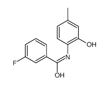 Benzamide, 3-fluoro-N-(2-hydroxy-4-methylphenyl)- (9CI)结构式