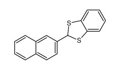 2-(naphthalen-2-yl)benzo[d][1,3]dithiole Structure