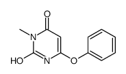 3-methyl-6-phenoxy-1H-pyrimidine-2,4-dione Structure