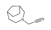 3-Azabicyclo[4.2.1]nonane-3-acetonitrile(9CI) Structure