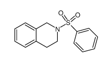 1,2,3,4-Tetrahydro-2-(phenylsulfonyl)isoquinoline Structure