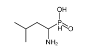 Phosphinic acid,P-(1-amino-3-methylbutyl)- structure