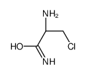 (2R)-2-amino-3-chloropropanamide Structure