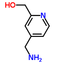 [4-(Aminomethyl)-2-pyridinyl]methanol Structure