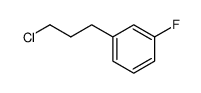 3-(3-fluorophenoxy)propyl chloride结构式