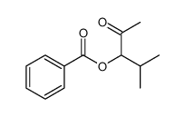 2-METHYL-4-OXOPENTAN-3-YL BENZOATE结构式