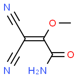 Acrylamide,-bta-,-bta--dicyano--alpha--methoxy- (3CI) Structure