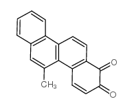 5-Methylchrysene-1,2-dione structure