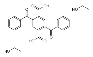 2,5-dibenzoylterephthalic acid,ethanol结构式