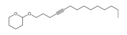 2-tetradec-4-ynoxyoxane结构式