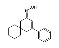 N-(2-phenylspiro[5.5]undec-2-en-4-ylidene)hydroxylamine Structure