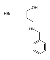 3-(benzylamino)propan-1-ol,hydrobromide Structure