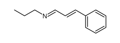 N-<3-Phenyl-propenyliden>-propylamin结构式