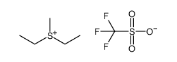 diethylmethylsulfonium trifluoromethanesulfonate结构式