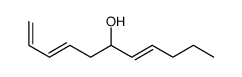 undeca-1,3,7-trien-6-ol结构式