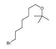 1-bromo-7-[(2-methylpropan-2-yl)oxy]heptane Structure