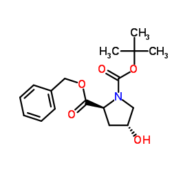 boc-hyp-obzl Structure