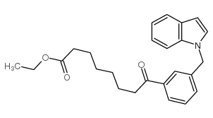 ETHYL 8-[3-(INDOLYLMETHYL)PHENYL]-8-OXOOCTANOATE picture