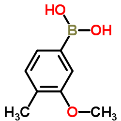 3-Methoxy-4-methylphenylboronic acid structure