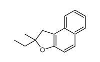 2-ethyl-2-methyl-1H-benzo[e][1]benzofuran结构式