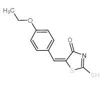 (5E)-5-(4-乙氧基亚苄基)-2-疏基-1,3-噻唑-4(5H)-酮图片