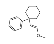 1-methoxy-1-(2-phenylcyclohexyl)ethene结构式