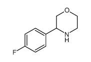 3-(4-Fluorophenyl)morpholine Structure