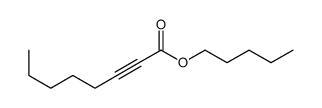 pentyl oct-2-ynoate Structure