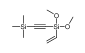 ethenyl-dimethoxy-(2-trimethylsilylethynyl)silane结构式