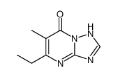 5-ethyl-6-methyl-1H-[1,2,4]triazolo[1,5-a]pyrimidin-7-one Structure