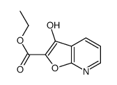 3-羟基呋喃[2,3-B]吡啶-2-羧酸乙酯结构式