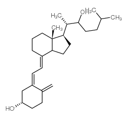 22-hydroxycholecalciferol结构式