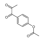 [4-(2-oxopropanoyl)phenyl] acetate Structure