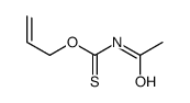 O-prop-2-enyl N-acetylcarbamothioate Structure