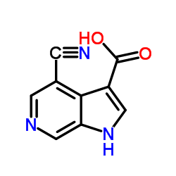 4-Cyano-6-azaindole-3-carboxylic acid picture