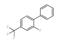 2-fluoro-1-phenyl-4-(trifluoromethyl)benzene结构式