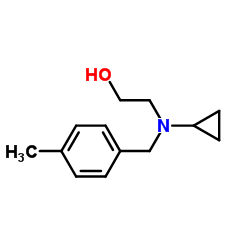 2-[Cyclopropyl(4-methylbenzyl)amino]ethanol图片