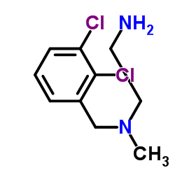 N-(2,3-Dichlorobenzyl)-N-methyl-1,2-ethanediamine结构式