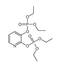 2,3-bis[(diethoxyphosphoryl)oxy]pyridine Structure