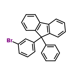 9-(3-Bromophenyl)-9-phenyl-9H-fluorene structure