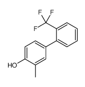 2-methyl-4-[2-(trifluoromethyl)phenyl]phenol结构式