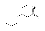 2-ethylhexyl-hydroxy-oxophosphanium Structure