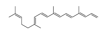 (3E,5E,7E,9E,11E)-4,8,12,16-tetramethylheptadeca-1,3,5,7,9,11,15-heptaene结构式