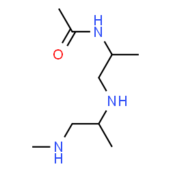 Acetamide,N-[1-methyl-2-[[1-methyl-2-(methylamino)ethyl]amino]ethyl]-结构式