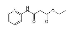 ethyl 3-oxo-3-(pyridin-2-ylamino)propianoate Structure