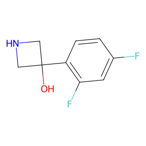 3-(2,4-difluorophenyl)azetidin-3-ol Structure