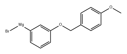3-(4-METHOXYBENZYLOXY)PHENYLMAGNESIUM BROMIDE, 0.25 M in THF structure