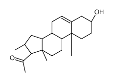 16-BETA-METHYLPREGNENOLONE structure