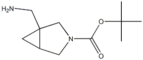 tert-butyl 1-(aminomethyl)-3-azabicyclo[3.1.0]hexane-3-carboxylate Structure